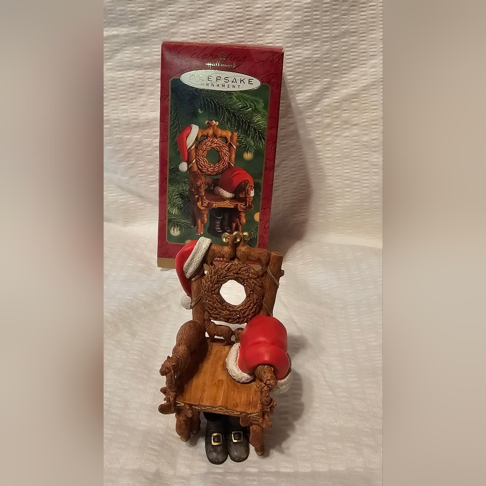 Hallmark Keepsake Ornament Santa's Chair